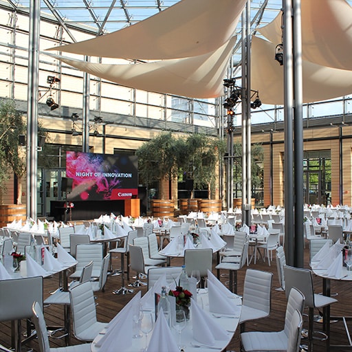 Mediengarten für Firmenevents als Eventlocation in Leipzig mieten