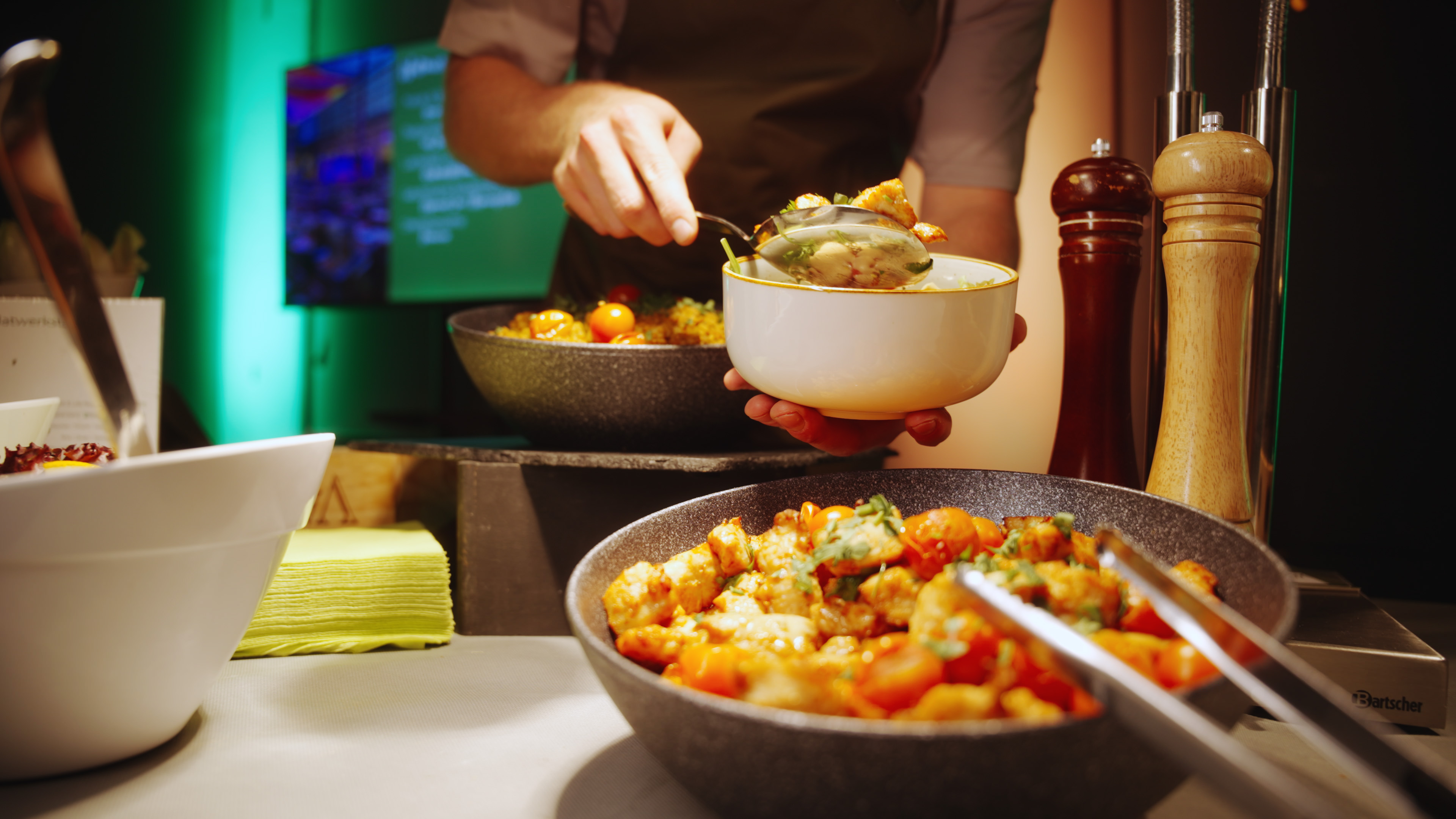 Mittagessen für Reisegruppen bei der MDR Studiotour - Studiotour Arrangements